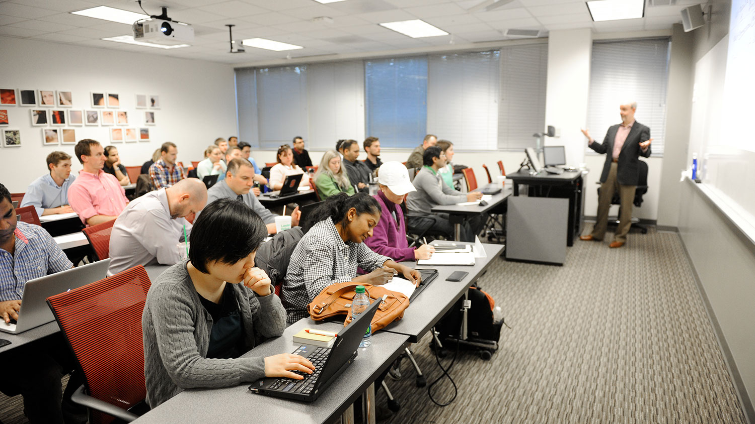 RTP campus students in classroom