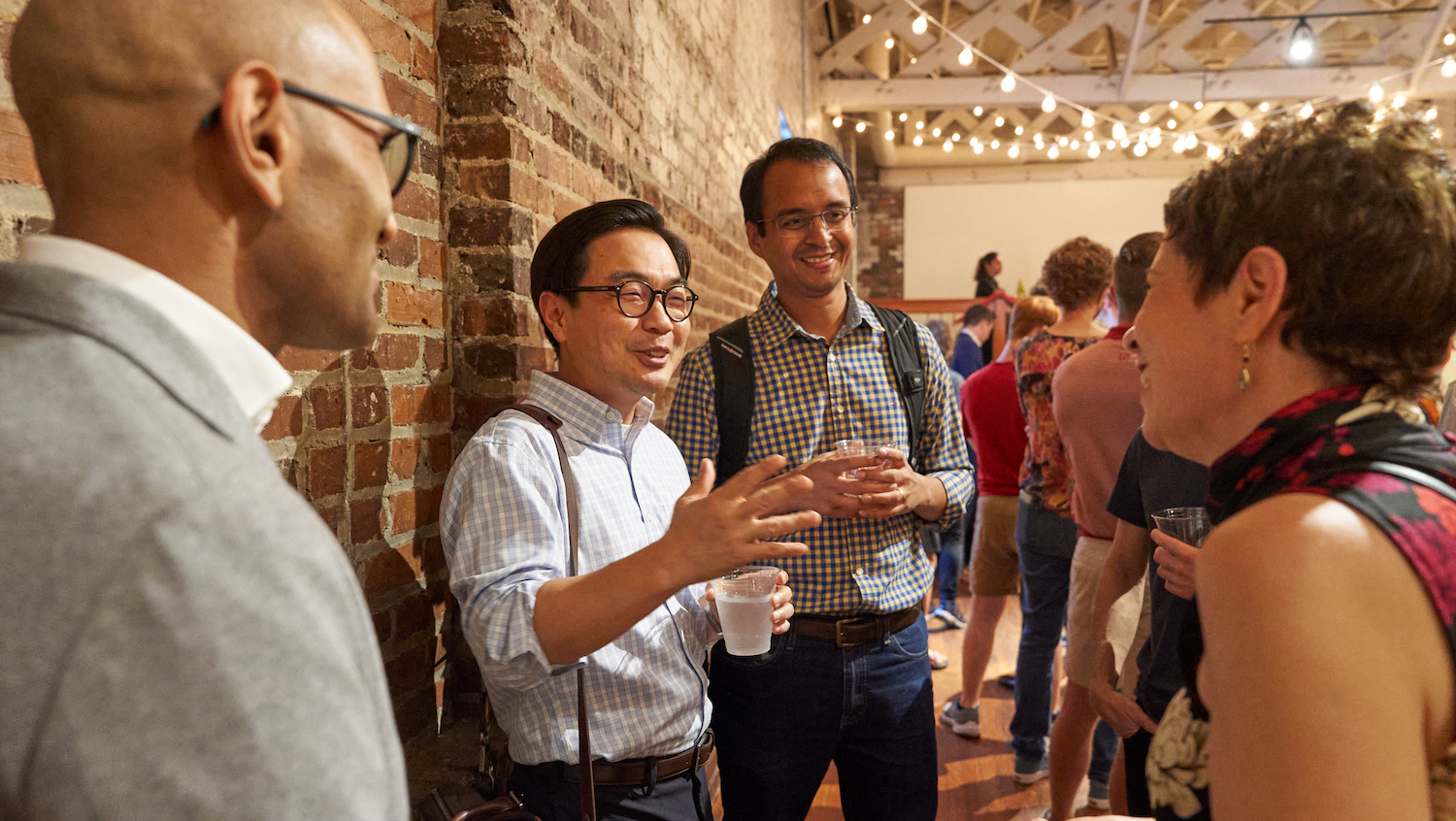 group of people at andrews launch accelerator 2024